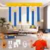 Flayo Reflex Game, Reflex Challenge Game, Reflex Game Falling Sticks, 3-Speed Reflective Drop Stick Games, Catching Sticks Games (Yellow) view 2