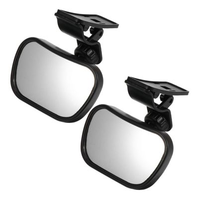 WATIIFUFU 2Pcs Car Rearview Mirror and Seat Mirror for Rear-Facing Safety 360 Rotation Wide Angle Observation for Monitoring