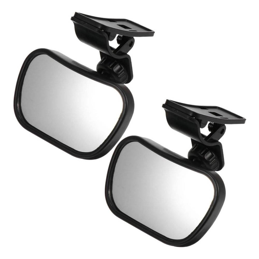 WATIIFUFU 2Pcs Car Rearview Mirror and Seat Mirror for Rear-Facing Safety 360 Rotation Wide Angle Observation for Monitoring