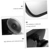 WATIIFUFU 2Pcs Car Rearview Mirror and Seat Mirror for Rear-Facing Safety 360 Rotation Wide Angle Observation for Monitoring view 3