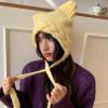 2. Cartoon Pullover Ear Hat for Outdoor Climbing Skiing Winter Headwear Thick Lining Head Cover Cold Weather Ear view 4