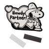 Fun Express 4" x 2 3/4" Peanuts Color Your Own Cowboy Snoopy Magnet Craft Kit - Makes 12 view 2