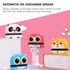 Cabilock Small Name Stamp for Clothing, Compact Stamp with Panda Design, Multi-Function Preschool Accessories for Boys and view 3