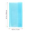 GARIOUANS Multi-Function Ticket Book and Card Holder for Travel and Commemorative Storage, Blue Transparent Album with 84 Slots for Plane Tickets, Stamps, and Business Cards view 2