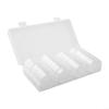 60 Pack Coin Holder with Foam Lined Organizer, Adjustable Plastic Coin Storage Box for 17-40mm Capsules, Scratch Resistant Collection Case Container, 60pcs(A)(A((B) view 1