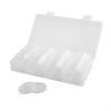 60 Pack Coin Holder with Foam Lined Organizer, Adjustable Plastic Coin Storage Box for 17-40mm Capsules, Scratch Resistant Collection Case Container, 60pcs(A)(A((B) view 2