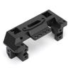 25T Rolling Servo Fixed Frame, RC Upgrade Parts, Aluminum Alloy RC Car Accessories with CNC Precision Machining, Sturdy and Durable Servo Mount for 1/10 Scale RC Cars, Black or SIL (Black) view 2