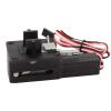 Qiilu Retractable Landing Gear for RC Airplane 90 Degree Aluminum Steering Gear Black - RC Landing Alloy view 1