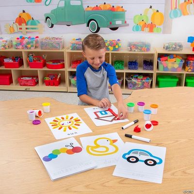 Fun Express Morning Work Dough Kit - 66 Pieces