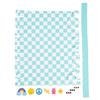 Fun Express 16 1/2" x 16 1/2" DIY Checkerboard Fleece Tied Crossbody Bag Craft Kit - Makes 1 view 2