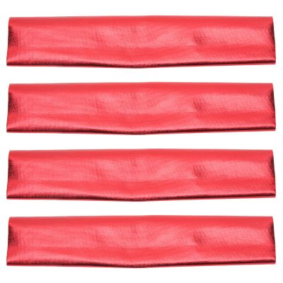 4PCS RC Shock Absorber Cover, Universal Breathable Dust Cover for 1/8 RC Car, Polyester Material with High Heat Dissipation, Fits Springs 21-25mm for SC8 AE XRAY LOSI (Red)