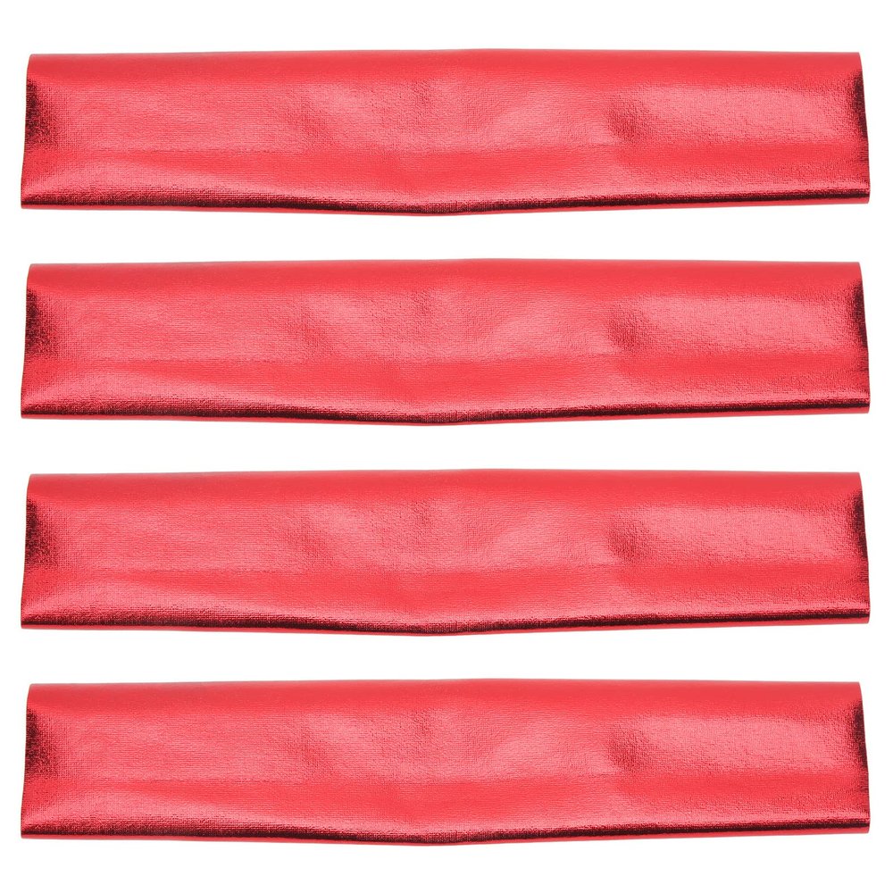 4PCS RC Shock Absorber Cover, Universal Breathable Dust Cover for 1/8 RC Car, Polyester Material with High Heat Dissipation, Fits Springs 21-25mm for SC8 AE XRAY LOSI (Red)