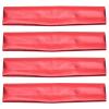 4PCS RC Shock Absorber Cover, Universal Breathable Dust Cover for 1/8 RC Car, Polyester Material with High Heat Dissipation, Fits Springs 21-25mm for SC8 AE XRAY LOSI (Red) view 1