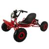 2000W Electric Go Kart, Off-Road Drift Go Cart for Adults & Kids, 30 MPH, Truck-Portable for Camping, Outdoor Recreation & Backyard Fun, Red view 3