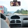 WESIEVYA Universal Car Rearview Mirror 360 Rotation Suction Cup Vehicle Rearview Mirror for Observation for Back Seat Travel Safety view 4
