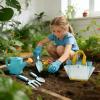 7Pcs Kids Gardening Tools Set, Kids Gardening Toy with Shovel, Rake, Gloves, Tote Bag and Watering Can, Children's Garden Tool Kit, Planting Outdoor Activity, Fun Educational Toy Gift for Boys, Girls view 2