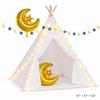 Cinrobiye Mosque Theme Indoor Canopy Tent, Cozy Corner Decor for Home, Reading Nook Tent with Canvas Frame, String Lights and Banner, Indoor Party Backdrop for Birthday Celebration, Family Gathering view 1