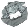 VANZACK Windproof Stroller Cover Rain Shield Spittle-Proof Grey Weather Protection for Outdoor Use Universal Fit Stroller Accessory view 1