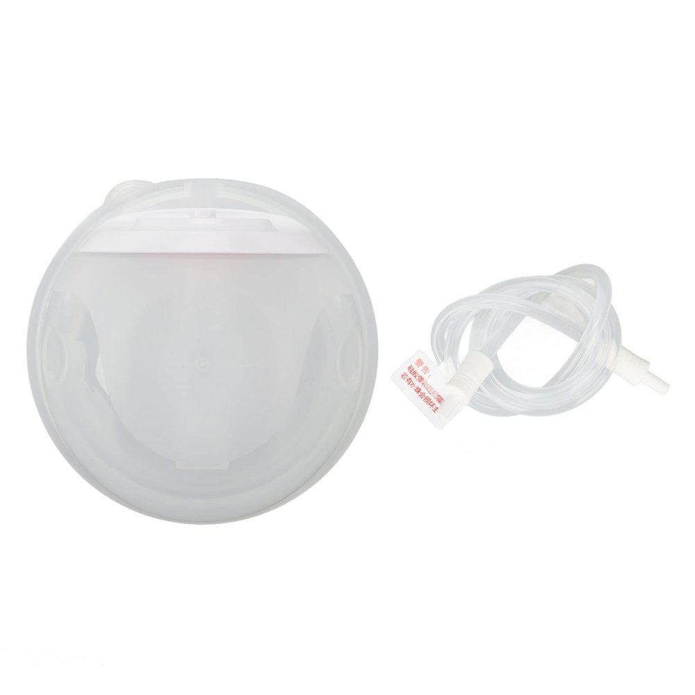 Wearable Breast Pump Cup, Hands Free Silicone Milk Collector Cup 240ml, Single Side Milk Collection Cup for Electric Breast Pump, Compatible with Most Milk Bottles, Lightweight and
