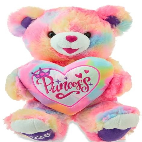14" Sweetheart Rainbow Teddy Plush Toy,Way to Celebrate
