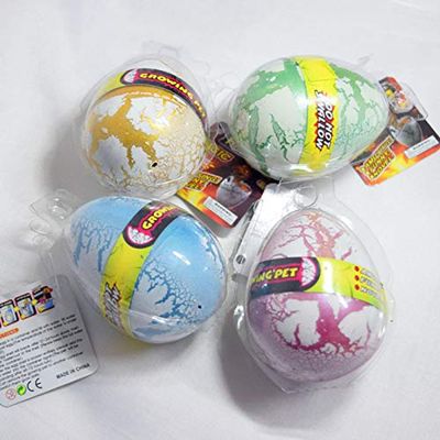 Dinosaur Egg Toys, Inflatable Hatching Dinosaur Egg with Colorful Water Growing, Big Size for Kids Children Boys Girls