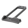 1/10 RC Servo Mount Low Center for Phoenix F10 VP, Aluminum Alloy 4 Link Adapter, Precise Control Upgrade with Enhanced Durability, Optimized Design for Stability and High Speed Co (Black) view 3