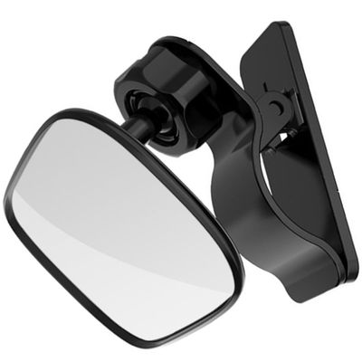 Abaodam Car Mirror for Back Seat Viewing, Rear Facing Safety Mirror with Clip, Wide Angle Shatterproof Glass for Universal Car Seat Use