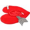 HAPINARY Heart Shaped Hat Valentines Day Headpiece for Women Party Photo Props Love Heart Headdress Wedding Couple Costume Accessory view 1