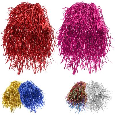 Beaupretty 6Pcs Shiny Cosplay Wigs and Tinsel Fake Hair for Masquerade Party Dress-Up Accessories Colorful Headdress Wigs for Holiday Costume Performances