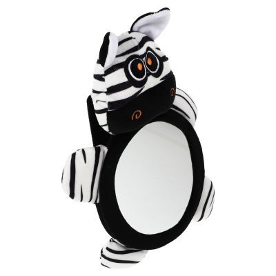Abaodam Rearview Mirror and Observation Mirror for Car Seats Safety Reflector with Black and White Zebra Pattern Rear-Facing for Boys and
