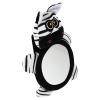 Abaodam Rearview Mirror and Observation Mirror for Car Seats Safety Reflector with Black and White Zebra Pattern Rear-Facing for Boys and view 1