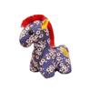 2026 Year of The Horse Floral Cloth Pony Doll - Zodiac Horse Plush Toy for Kids and Collectors(Blueplumblossom,9.8 inches) view 1