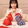 2026 Year of The Horse Floral Cloth Pony Doll - Zodiac Horse Plush Toy for Kids and Collectors(Blueplumblossom,9.8 inches) view 3