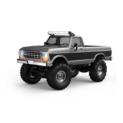 ConGamefun 1/16 Scale RC Rock Crawler, 2.4G Full-Proportional Pickup-Style RC Crawler, 4x4 Remote Control Truck with high-Precision Bearings, LED Lights, Gift for Adults (HB-R1612/Black)
