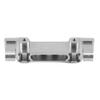Aluminium Alloy Rear Bumper Mount for - 4, RC Crawler Car Accessory, CNC Machined Durable Bumper Bracket with Anodized Surface, Easy Install Rear Servo Mount for - (F8237S Silver) view 3