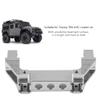 Aluminium Alloy Rear Bumper Mount for - 4, RC Crawler Car Accessory, CNC Machined Durable Bumper Bracket with Anodized Surface, Easy Install Rear Servo Mount for - (F8237S Silver) view 4