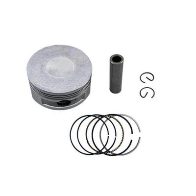 Piston Kit 60mm with Ring Pin Clip Assembly Compatible with GXR120 Engine Motor Rammer Tamper