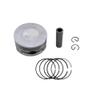 Piston Kit 60mm with Ring Pin Clip Assembly Compatible with GXR120 Engine Motor Rammer Tamper view 1