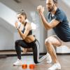 1 Pair Fitness Exercise Dice,Workout Dice Game Training Includes Push Ups, Squats,Jumping Jacks,Crunches & Wildcard view 3