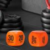 1 Pair Fitness Exercise Dice,Workout Dice Game Training Includes Push Ups, Squats,Jumping Jacks,Crunches & Wildcard view 4