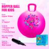 Upper Rider Hopper Ball for Kids 3-6, 18" Hippity Hop Balls for Kids, Bouncy Ball with Handle for Age 3 4 5 6, Hopping Toys for Birthday Gift view 2