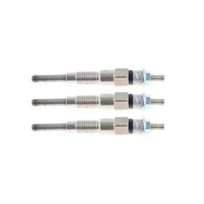 3PCS Engine Heater Glow Plugs 8Mm Fit for Kubota Tractor B21 B1700D B1700E Part Number 16851-65512 16851-65510