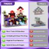 330PCS 0.8in Magnetic Blocks STEM Toy for Toddler Boys Girls Ages 3-12 view 4