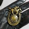 Alloy Badge Decoration Costume Accessory Prop for Zeppeli Joe Johnny Cosplay from Steel Ball Run Julius view 2