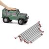 Aluminium Alloy WHEELBASE Link Rod Upgrade Parts Accessory for RGT 136100 1/10 RC CAR Crawler (Silver ECX224000S) view 2