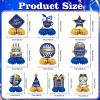 10 Pcs Retirement Party Decorations, Blue Gold Retirement Table Honeycomb Centerpieces Happy Retirement Table Topper for Men Women Happy Retirement Decorations for Party Supplies view 2