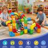 3D Infinity Track with Electric Train Set for Kids, STEM Modular Cube Track Building Toy, Magic Rail Block, Gravity Defying Monorail Trains Tracks,DIY Anti-Gravity Flexible Race Track (Master Set) view 2