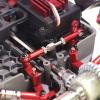 RC Toys For Mjx For Hyper Go 16207 16208 16209 16210 H16 1/16 Upgrade Steering Rod Steering Linkage Servo Arms Remote Control Car(Red) view 2