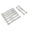 RC Toys For Wpl C64 1/16 Metal Chassis Link Rod Pull Rod Set RC Car Upgrade Parts Accessories Repair Modified Replacement(Silver) view 1