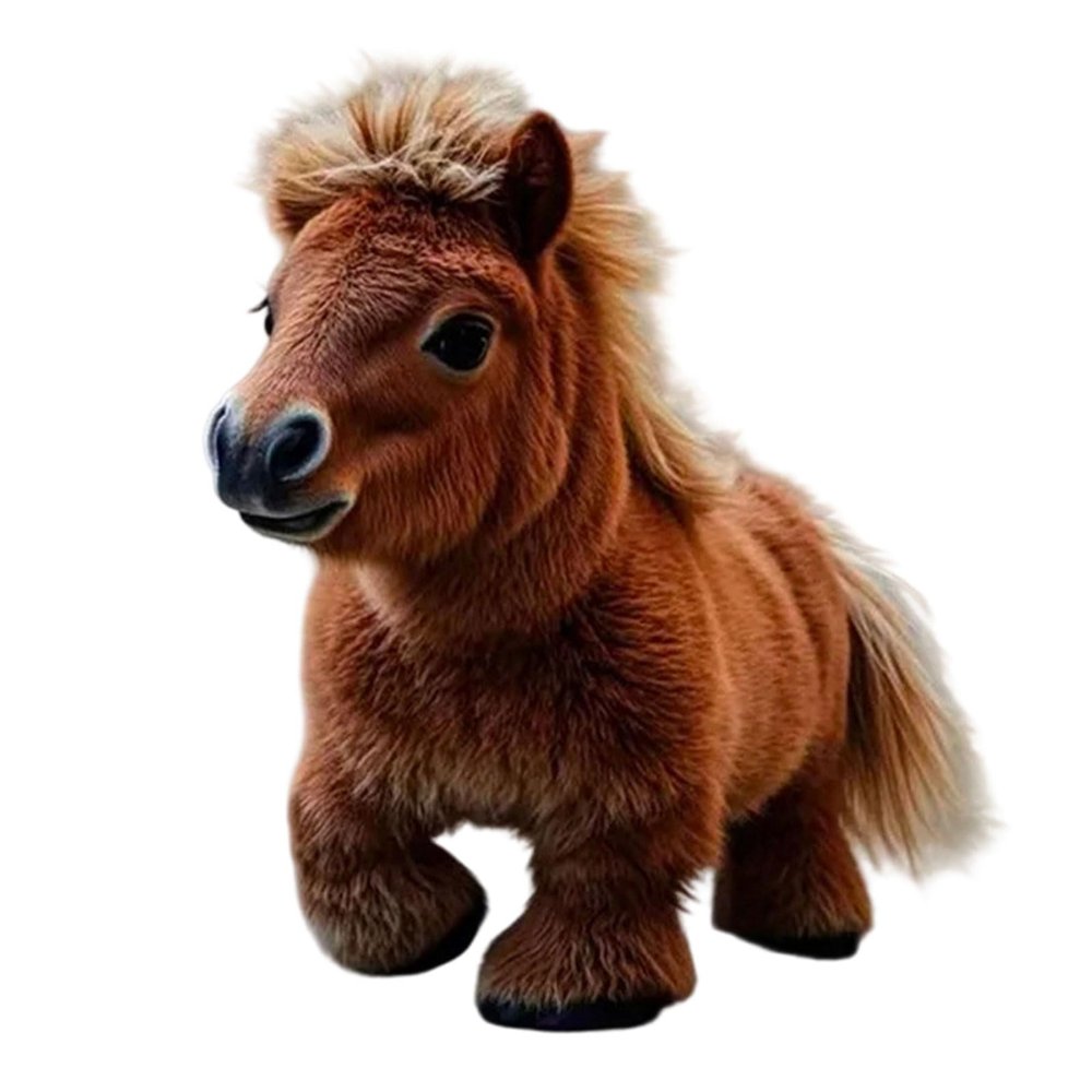 Auto Propelled Electric Ponies Toy Featuring Sound Effect Safe Materials for Learning and Playing Safe Toy